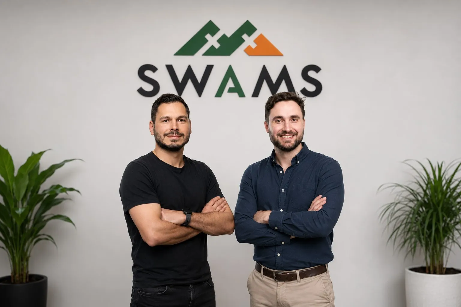 Patrick Klein et Pierre Parret, co-fondateurs de SWAMS